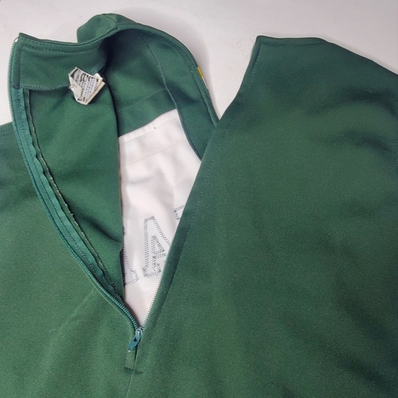 Vintage Cheerleading Top Green Indians XS - Picture 6 of 8
